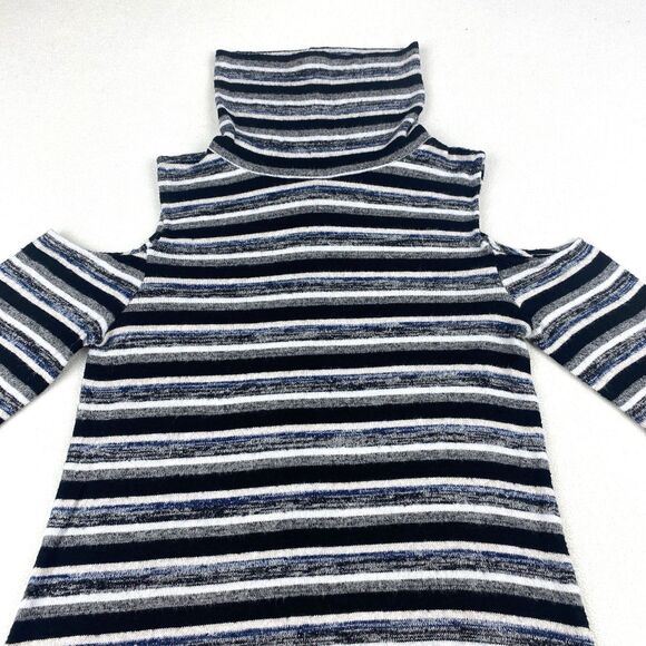 American Eagle Dress Womens Medium Cold Shoulder Soft Sexy Plush Stretch NWOT - Picture 14 of 16